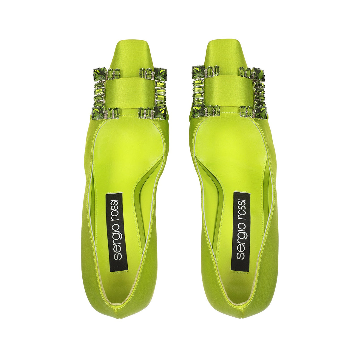 SR VINGT CHAUSSURES EN SATIN EN CRÊPE doublées