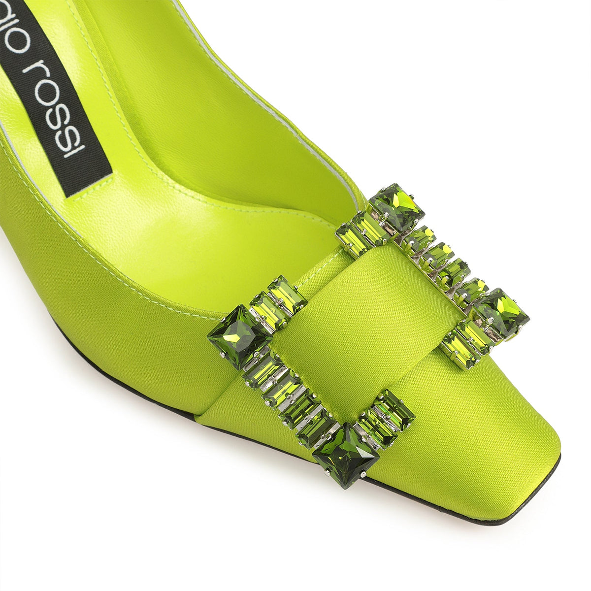 SR VINGT CHAUSSURES EN SATIN EN CRÊPE doublées