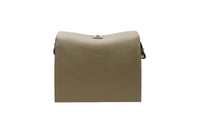 Sac Pia porte croisé en cuir grainé - Kaki