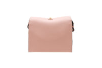 Sac Pia porte croisé en cuir grainé - Nude