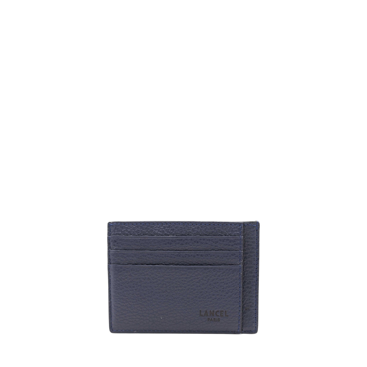 6CC Graphic leather card holder - Petrol blue