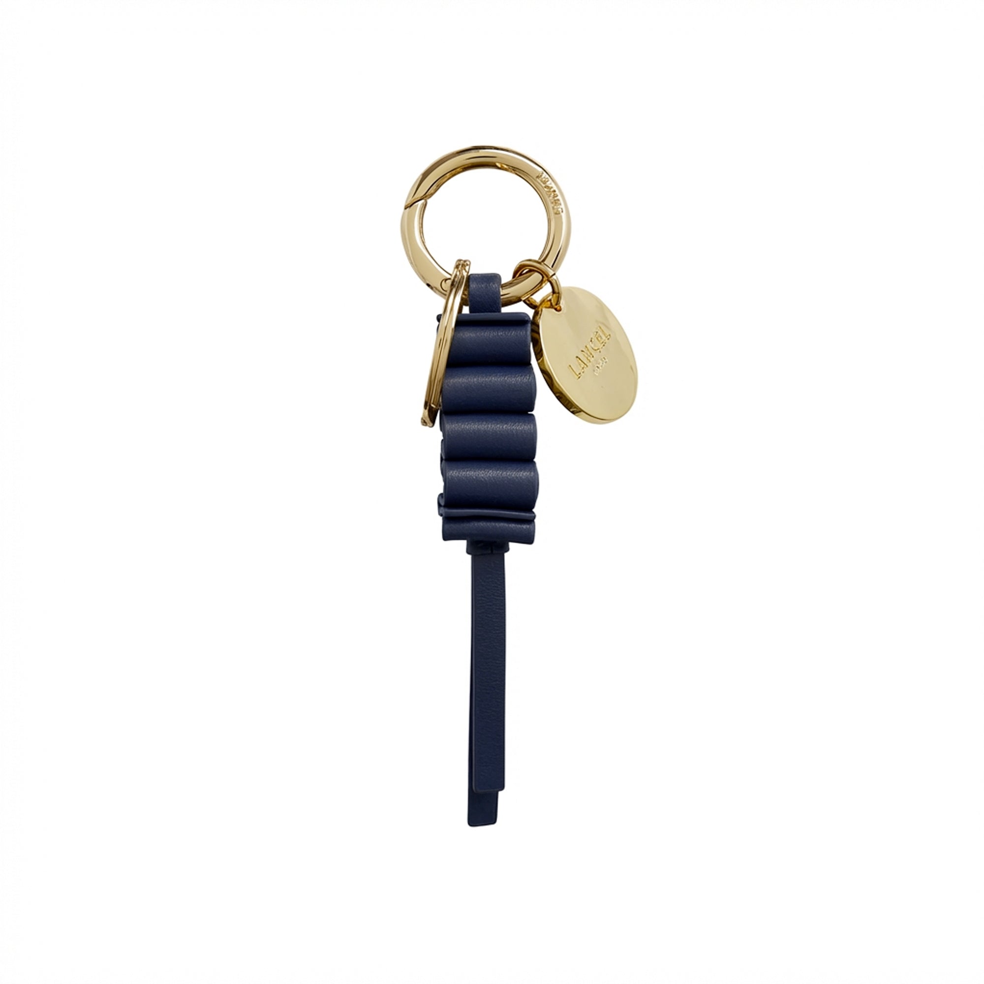 Porte-clés tourbillon Origami - Bleu Nuit