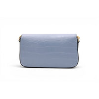 Mini sac rabat Lettrines en cuir - Ecume