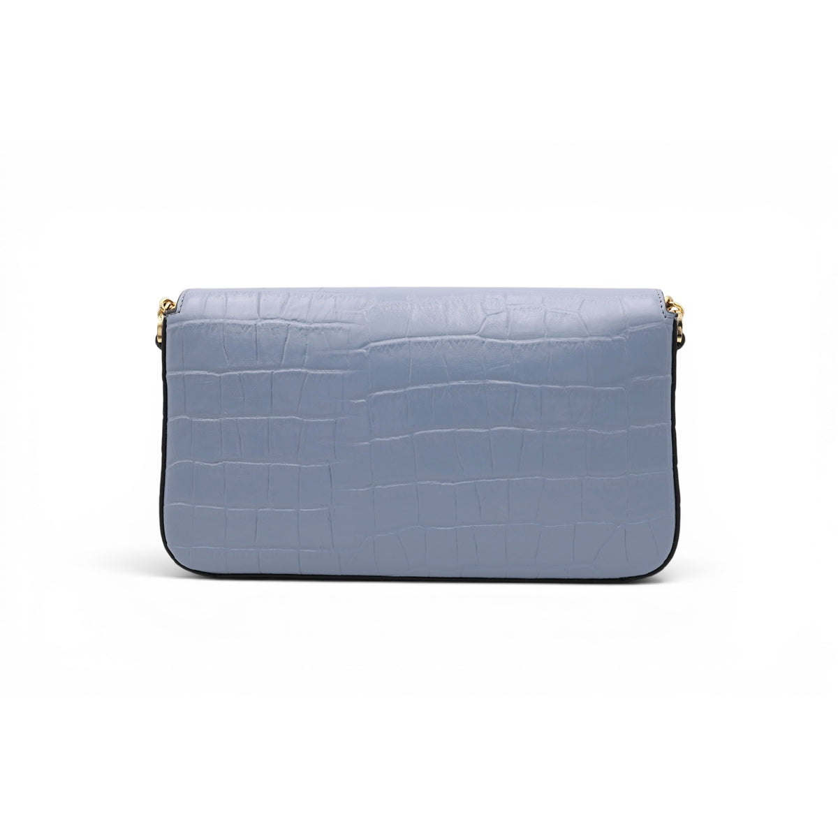 Sac rabat M Lettrines en cuir - Ecume