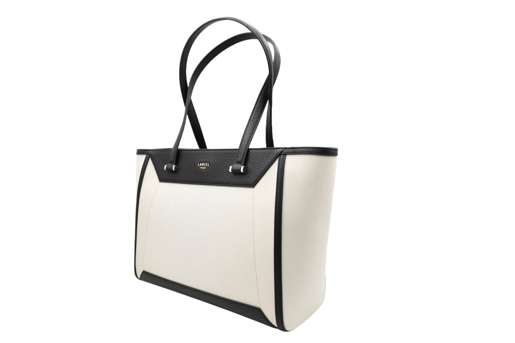 Sac cabas ew zippé Lettrines - Noir