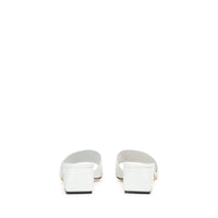 Mules Si Rossi 45 en cuir - Bianco