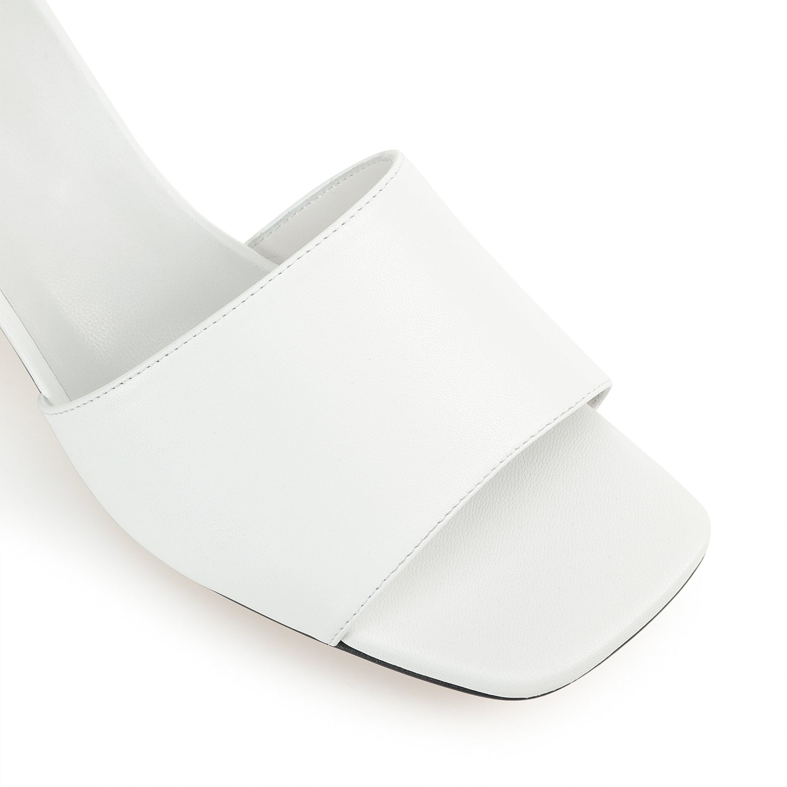 Mules Si Rossi 45 en cuir - Bianco
