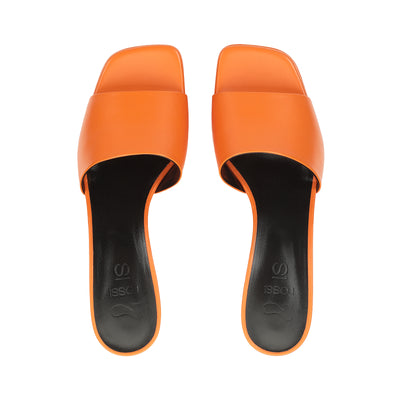 Si Rossi wedge sandals 45 - Flash Orange