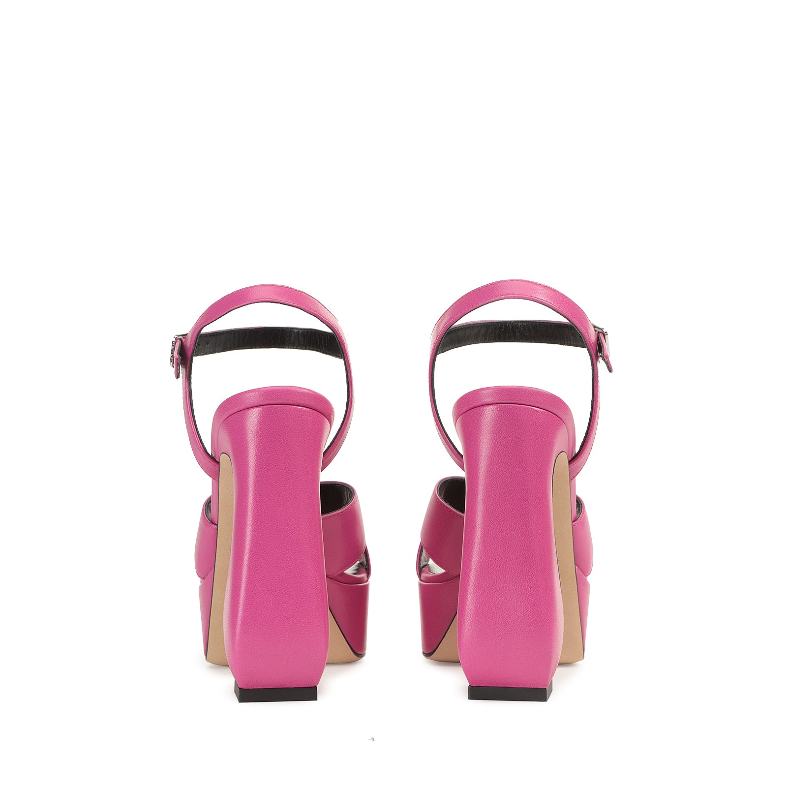 Si Rossi wedge sandals 90 - Dragon Fruit