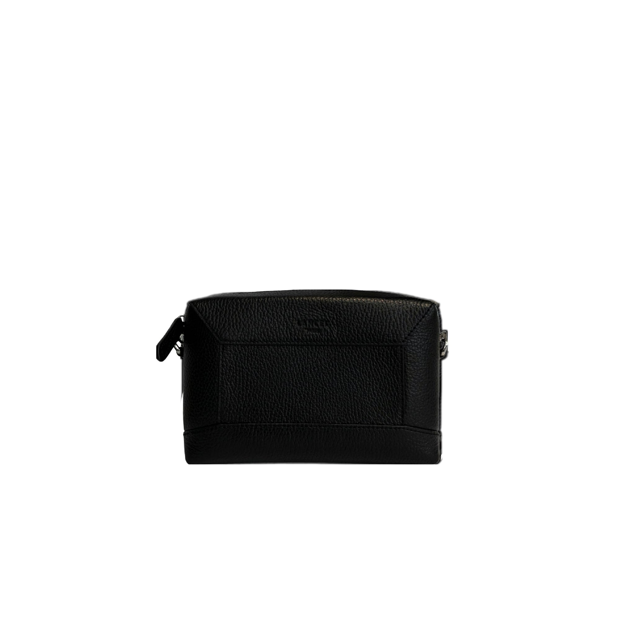Sac caméra Graphic en cuir grainé - Noir