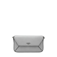 Mini sac rabat Lettrines en cuir - Glace
