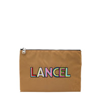 Pochette zippée Lou - Biscuit