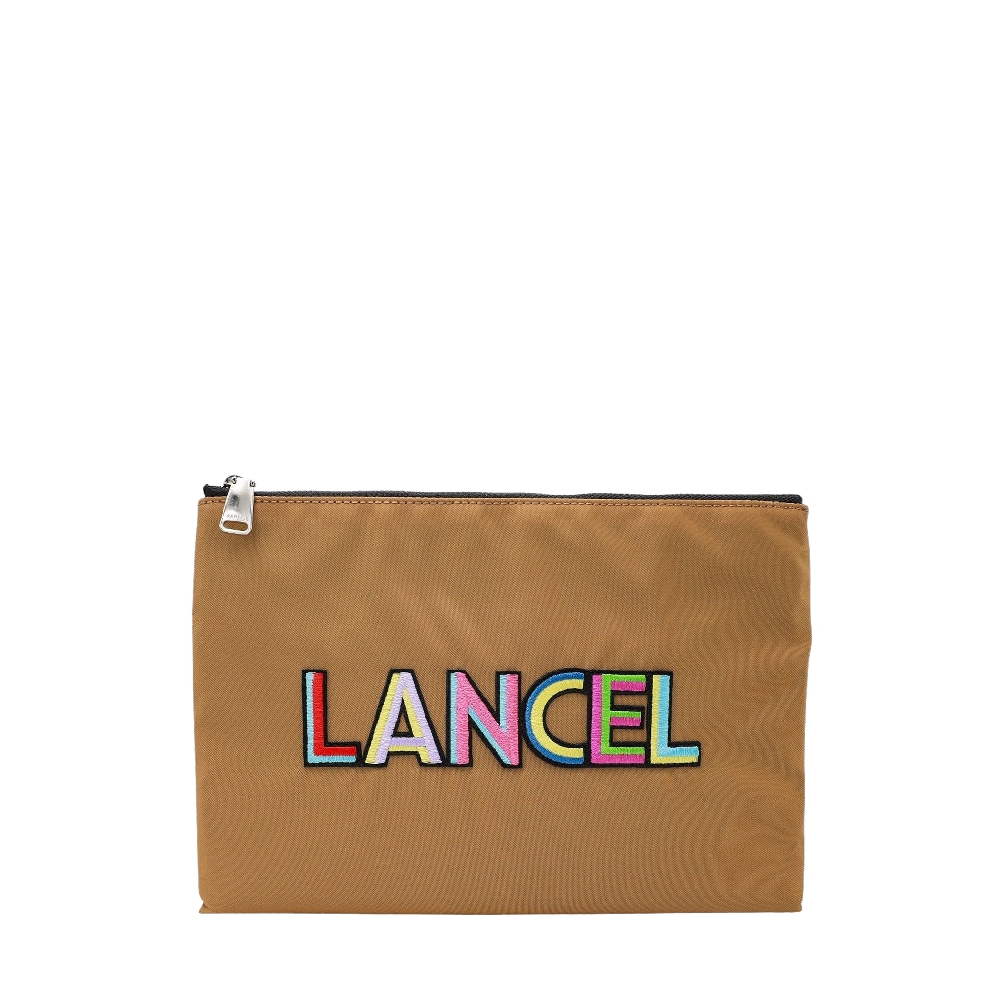 Pochette zippée Lou - Biscuit