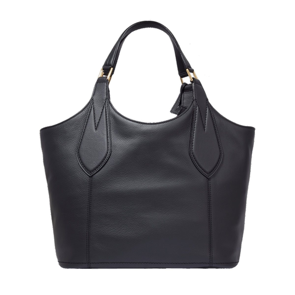 M Alphonse soft leather shopper bag - Black