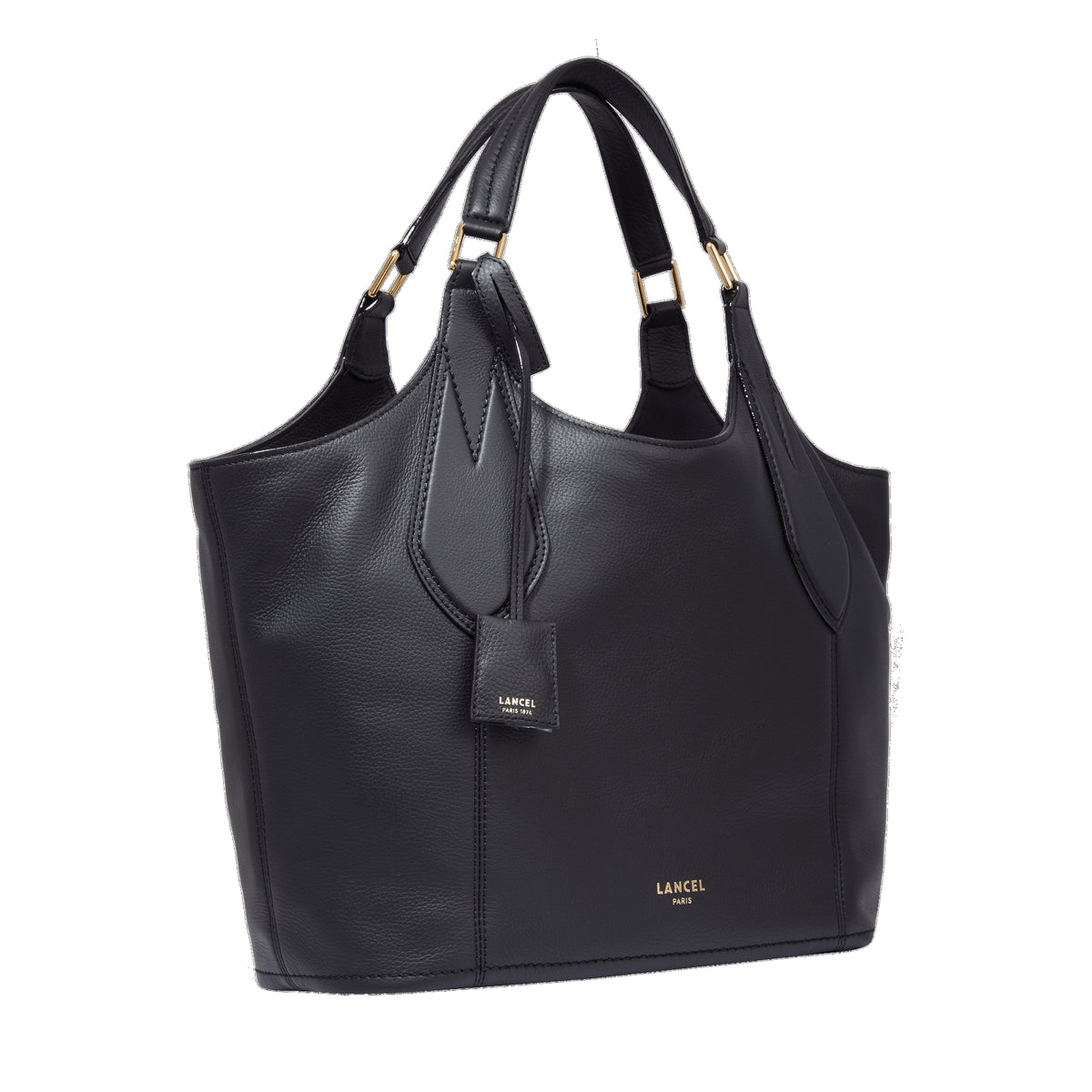 M Alphonse soft leather shopper bag - Black