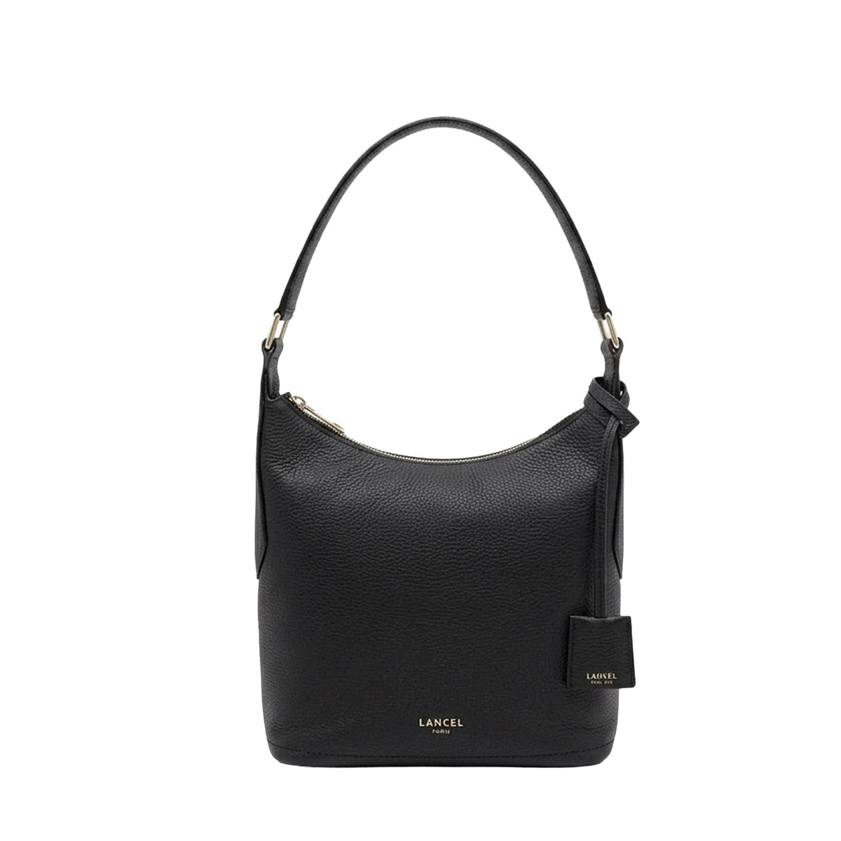 M Alphonse zipped leather hobo bag - Camel