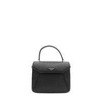 S Lettrines leather handbag - Black