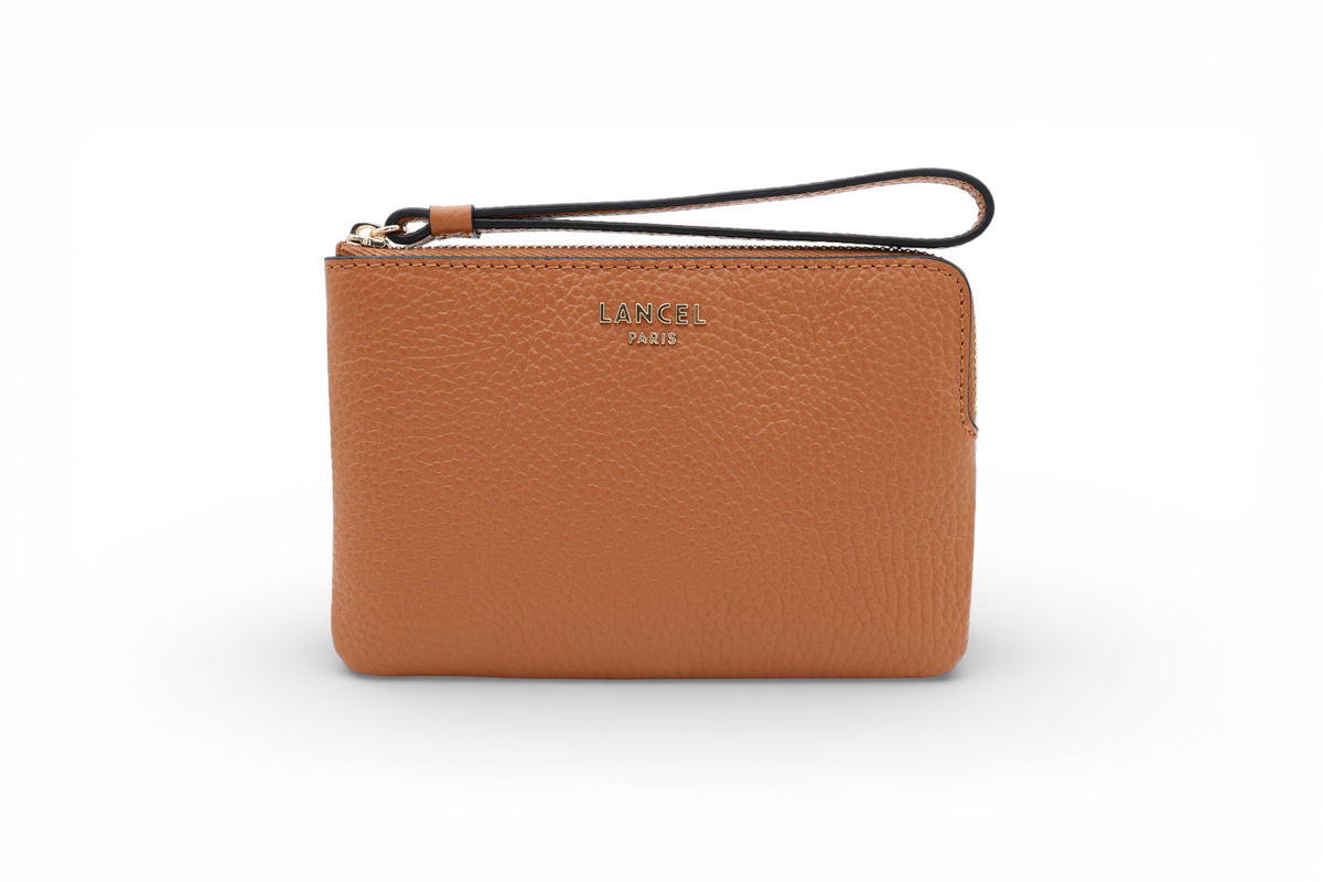 PRIX ARL : 50 // LETTRINES - MINI POCHETTE ZIPPEE AVEC DRAGONNE