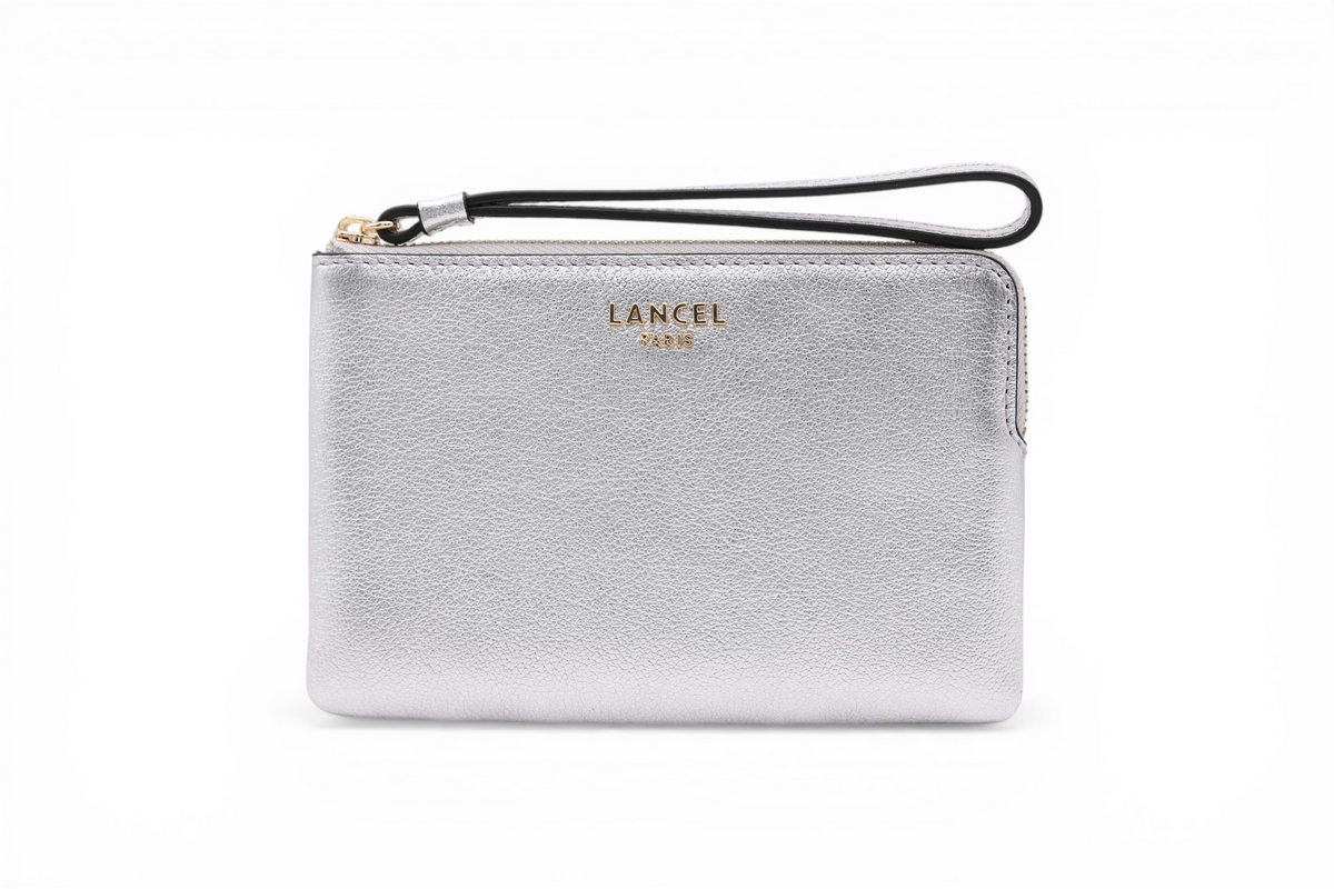 PRIX ARL : 60 // LETTRINES - MINI POCHETTE ZIPPEE AVEC DRAGONNE