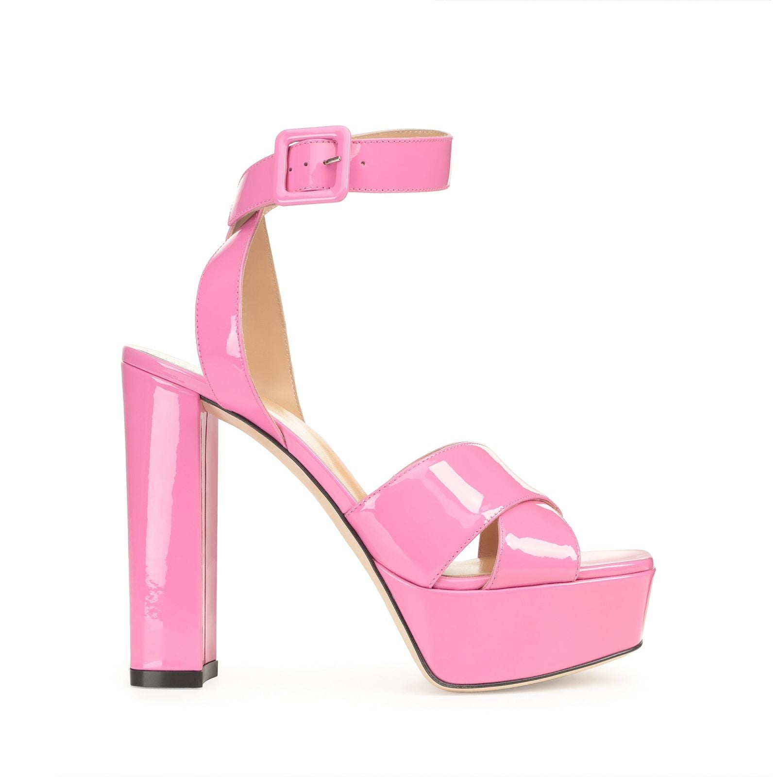 Sr Monica wedge sandals 90 - Pink