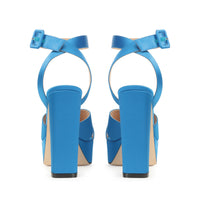 Sandales compensées Sr Monica 135 - Blue