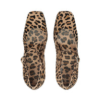 CHAUSSURES ROUGE SI MINI LEO FLOCK