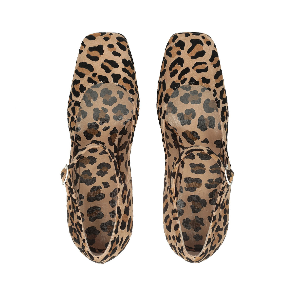 CHAUSSURES ROUGE SI MINI LEO FLOCK