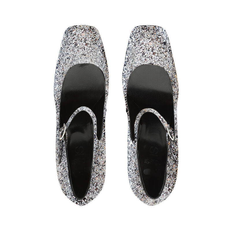 CHAUSSURES MIXTES PAILLETTES ROUGES