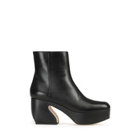 BOTTINES NAPPA ROUGES SOUPLES