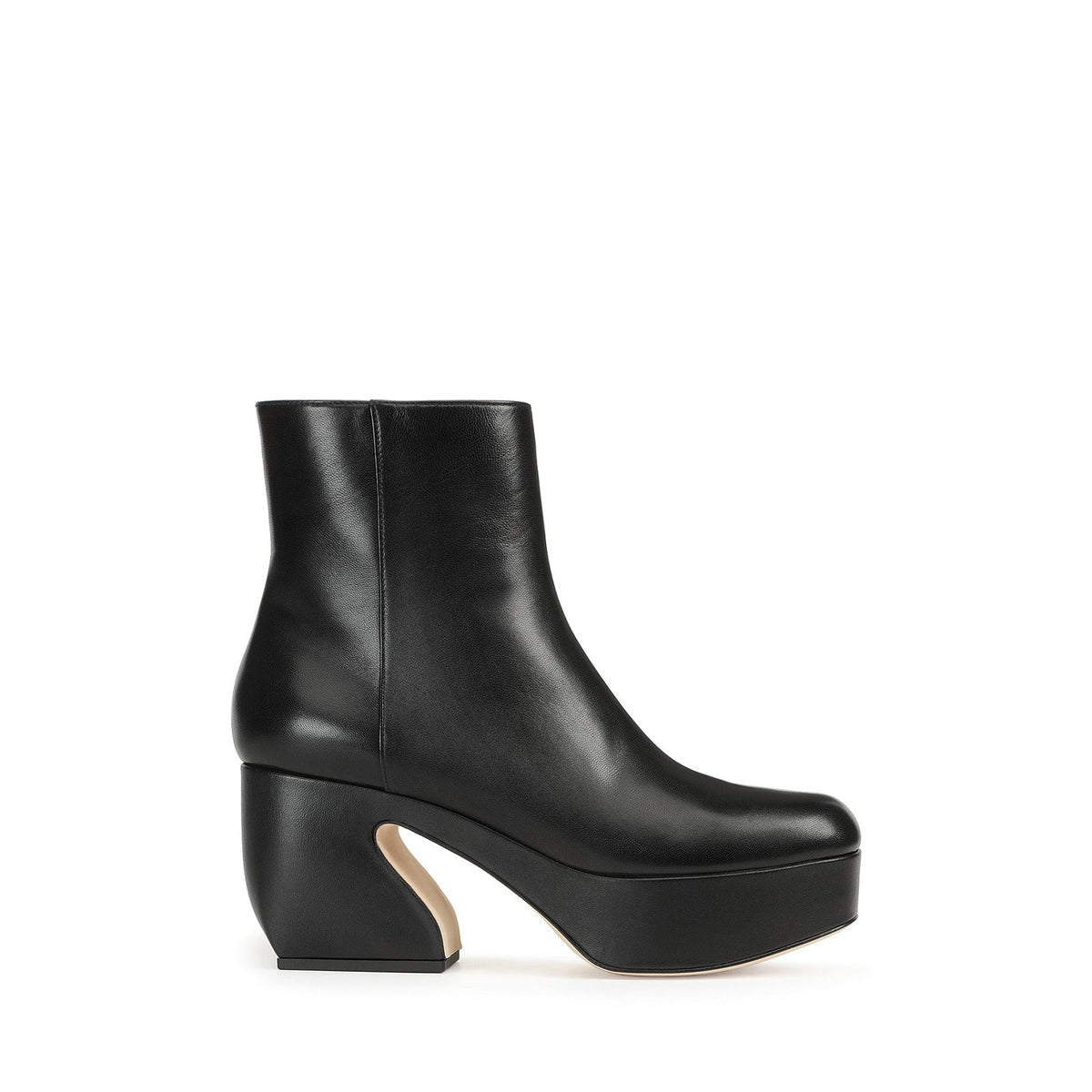 BOTTINES NAPPA ROUGES SOUPLES