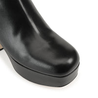 BOTTINES NAPPA ROUGES SOUPLES