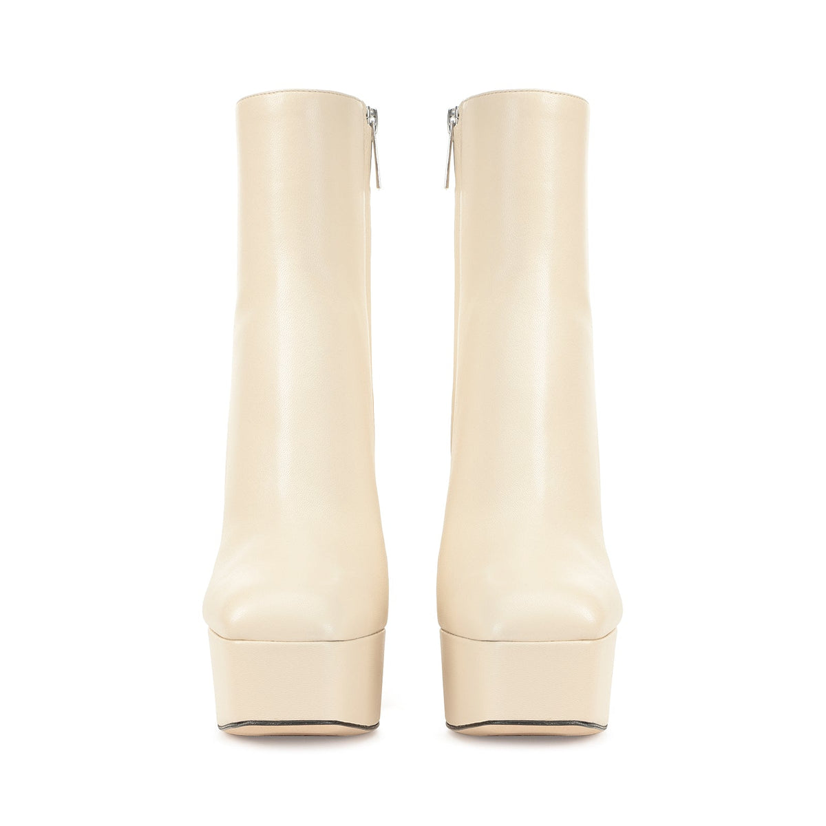 BOTTINES NAPPA ROUGES SOUPLES