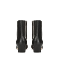 Bottines Andrea 45 en cuir - Noir