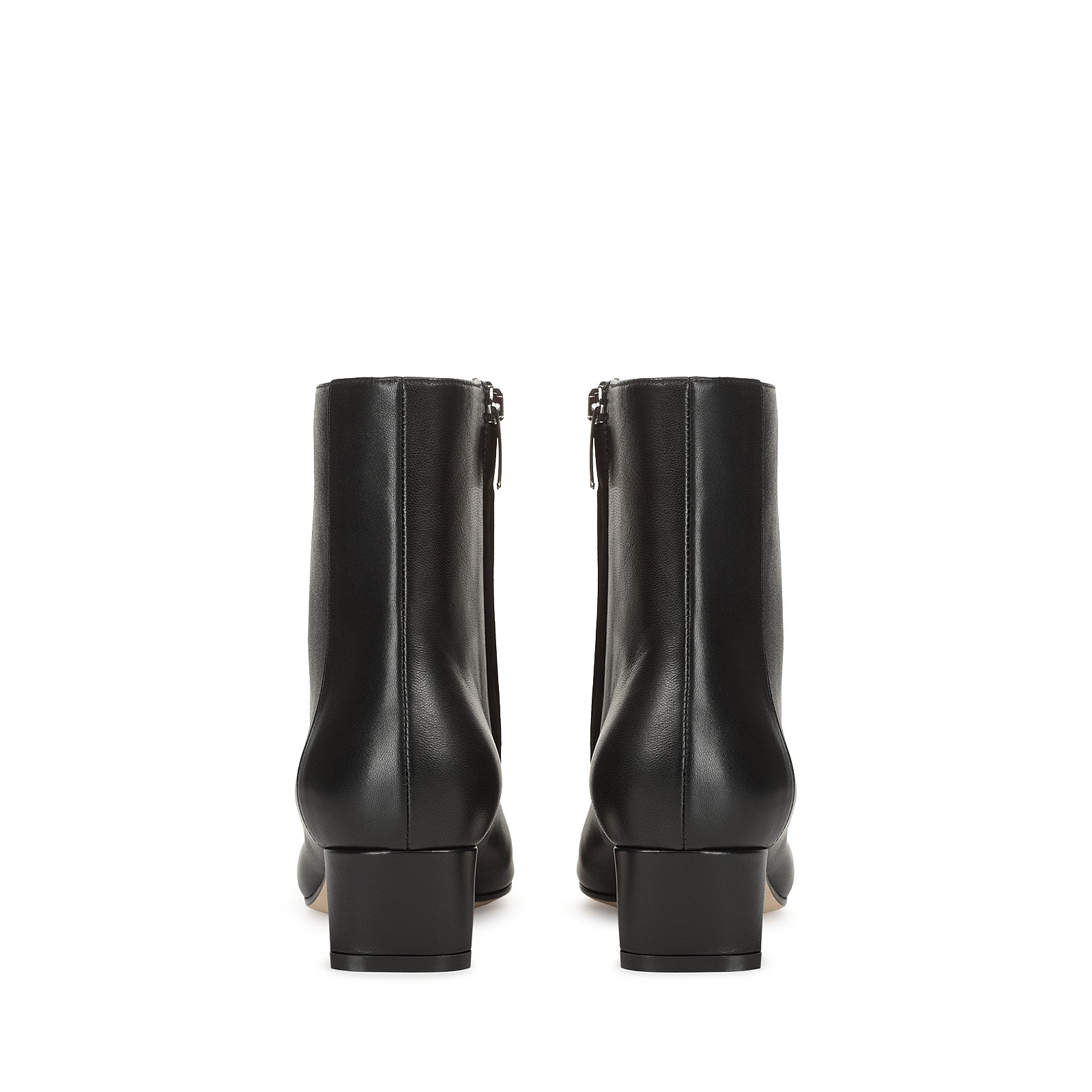 Bottines Andrea 45 en cuir - Noir