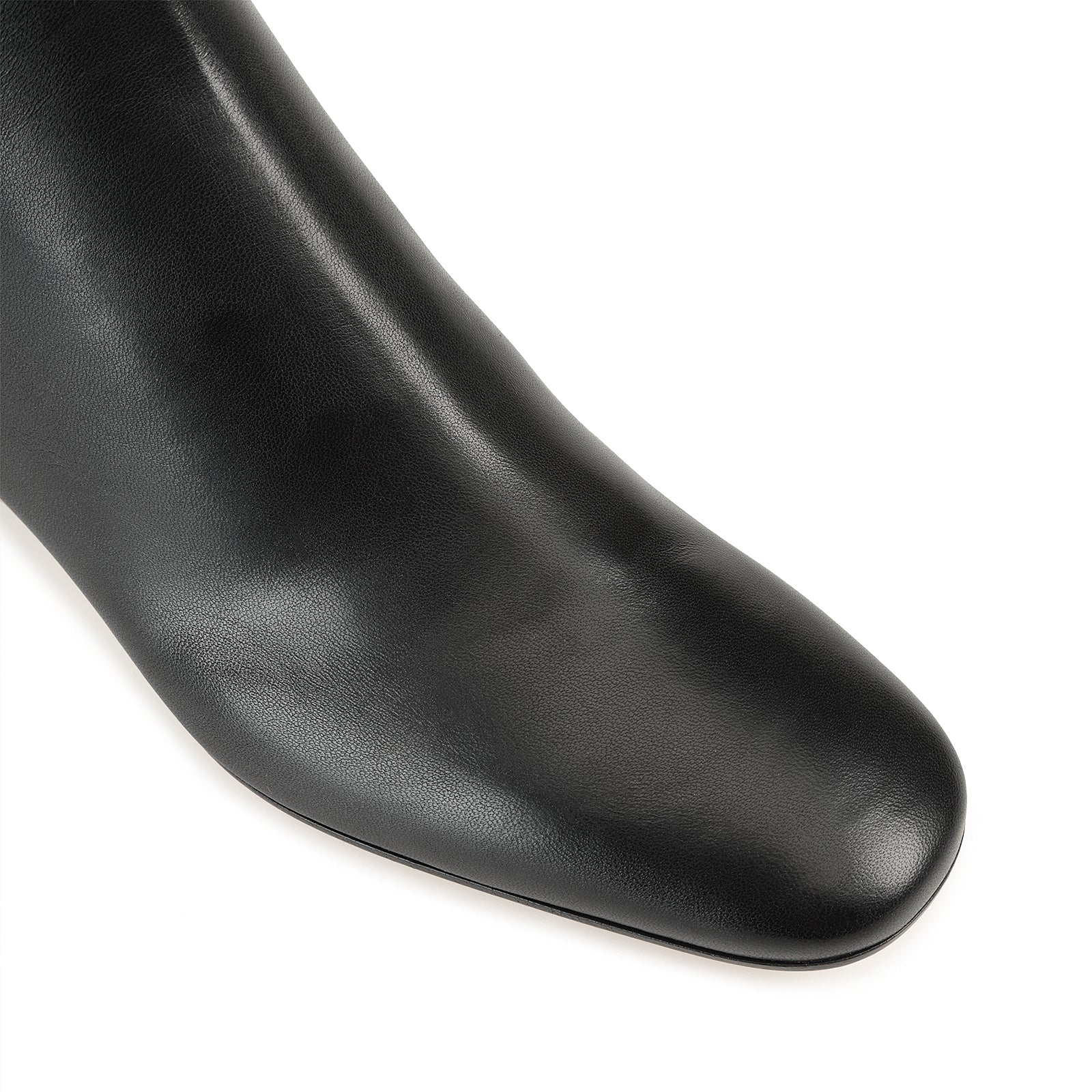 Bottines Andrea 45 en cuir - Noir