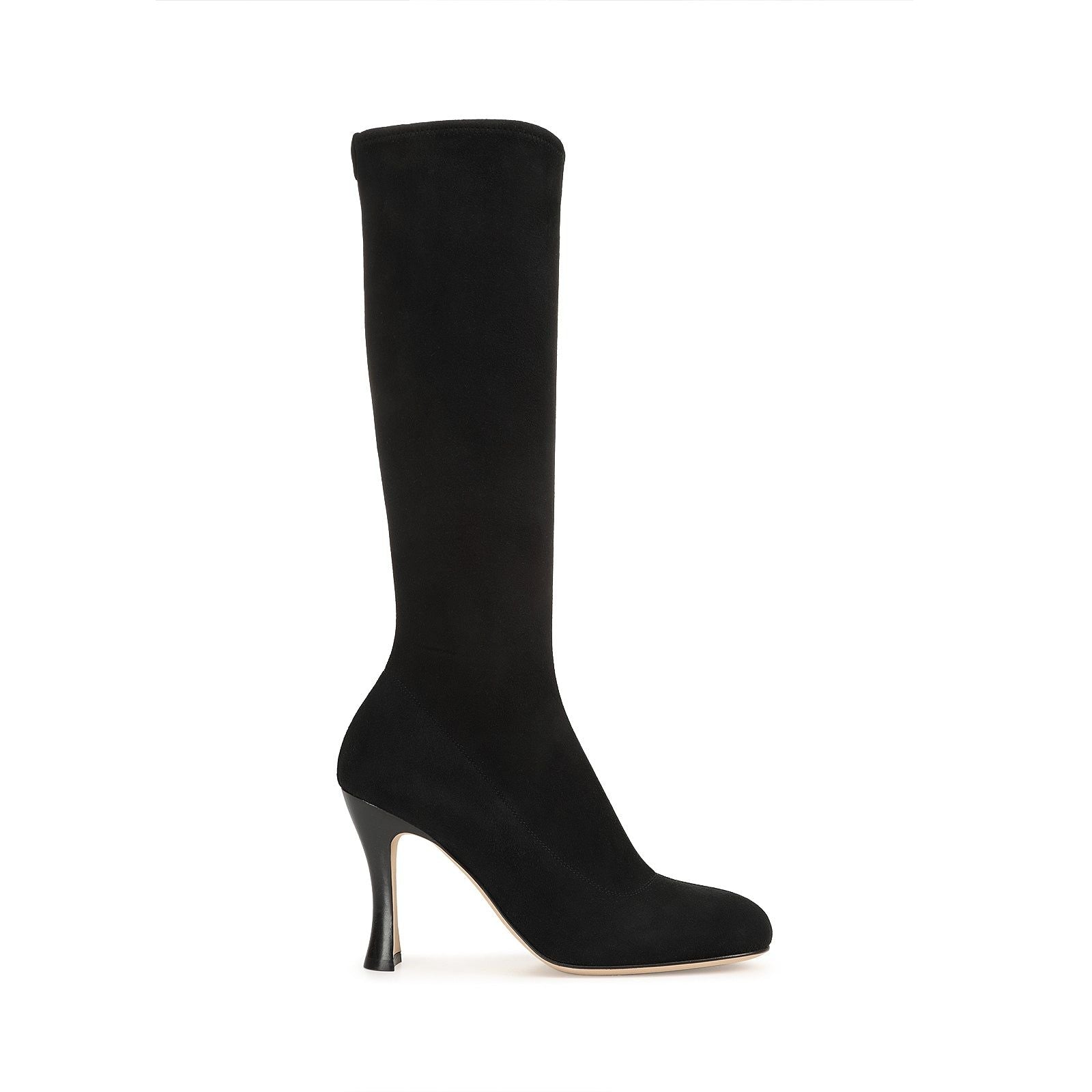 Bottes à talons Grazie Sergio 90 en daim - Nero