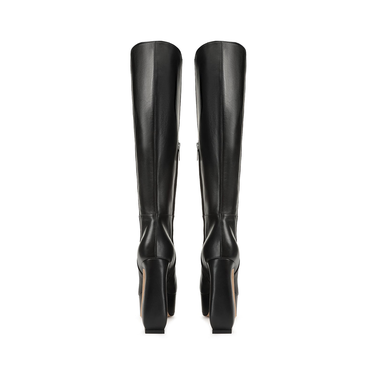 BOTTES SOUPLES NAPPA ROUGES