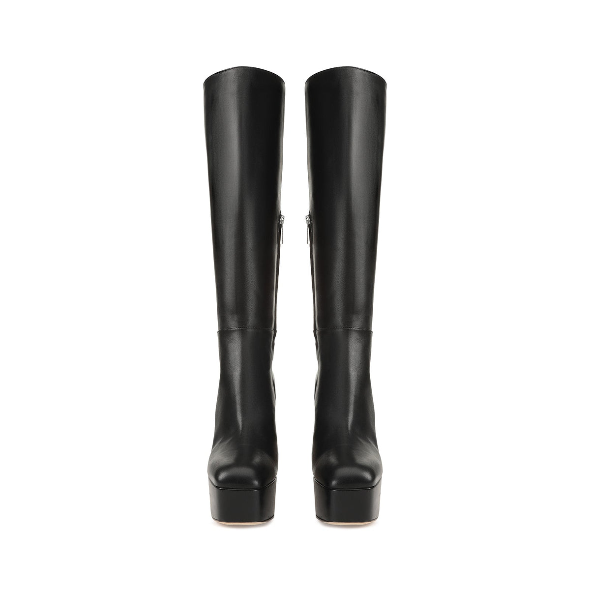BOTTES SOUPLES NAPPA ROUGES