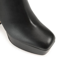 BOTTES SOUPLES NAPPA ROUGES