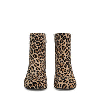 BOTTINES DE CHEVILLE ROUGE SI MINI LEO FLOCK