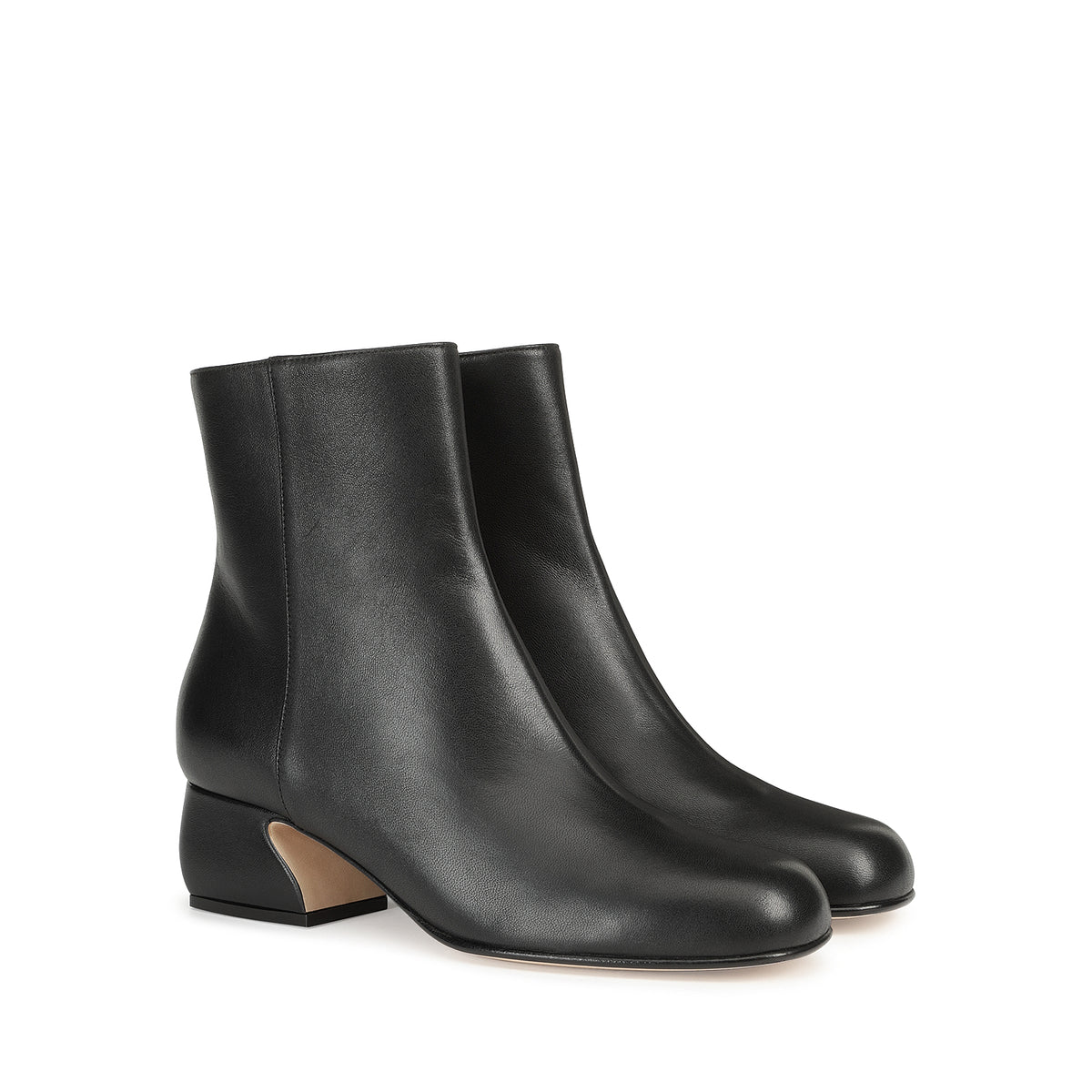 BOTTINES NAPPA ROUGES SOUPLES