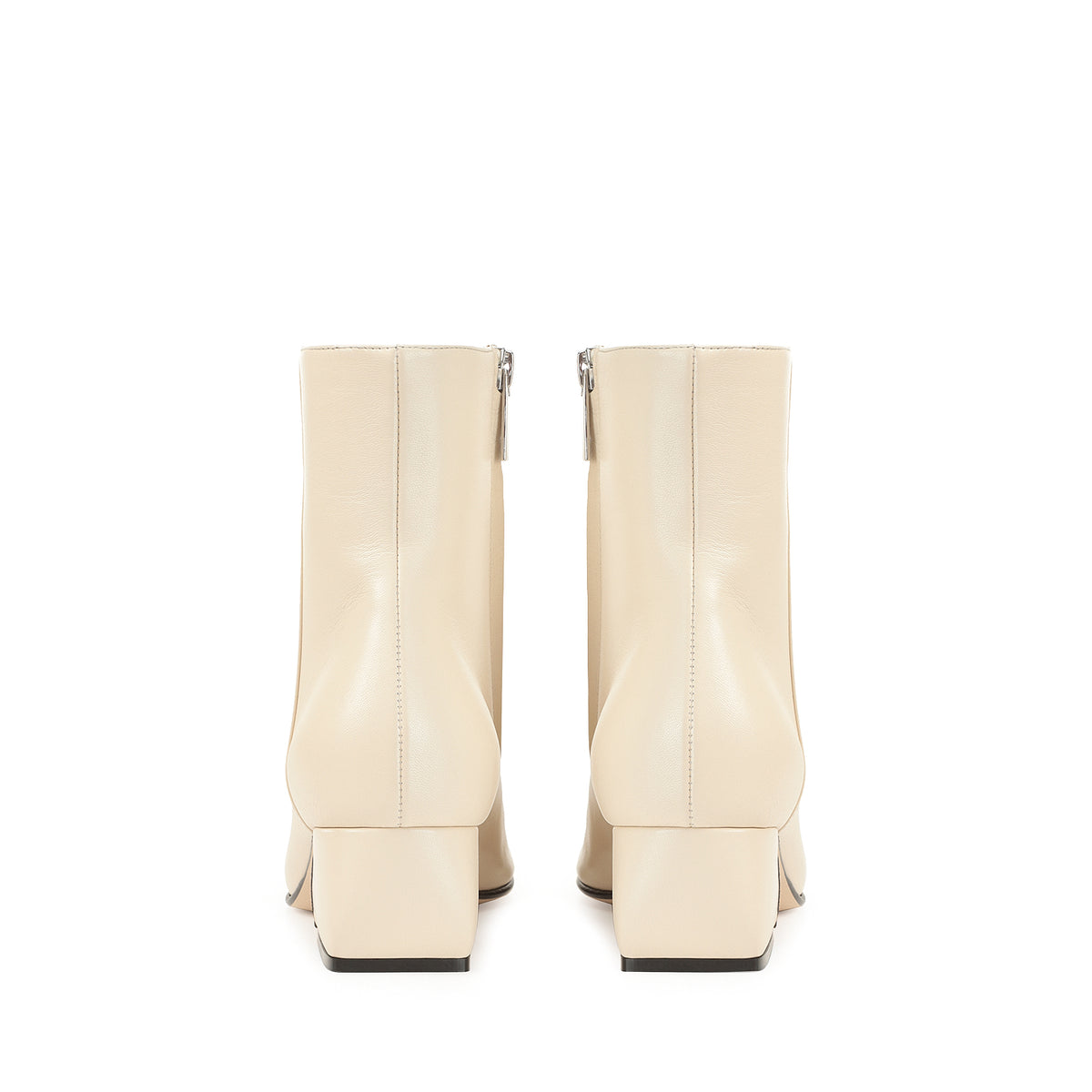 BOTTINES NAPPA ROUGES SOUPLES