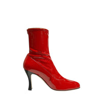 Sr Tara 90 vinyl boots - Carminio