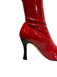 Bottines à talons Sr Tara 90 en vinyle - Carminio