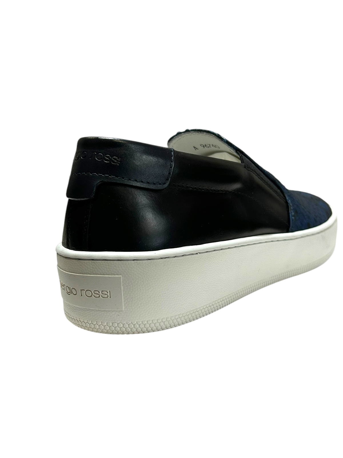 Sneakers basses en cuir - Dress Blue