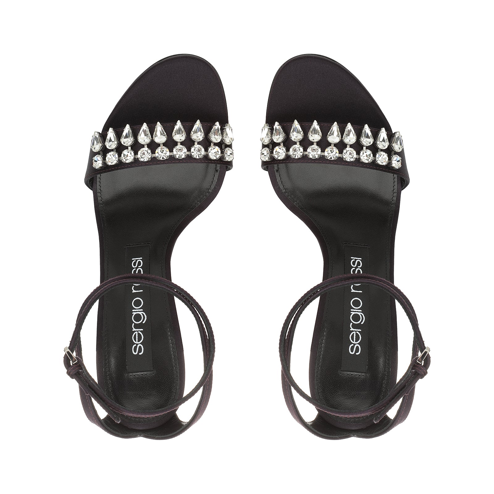 Godiva 90 heeled sandals - Mora & Nikel & Crystal