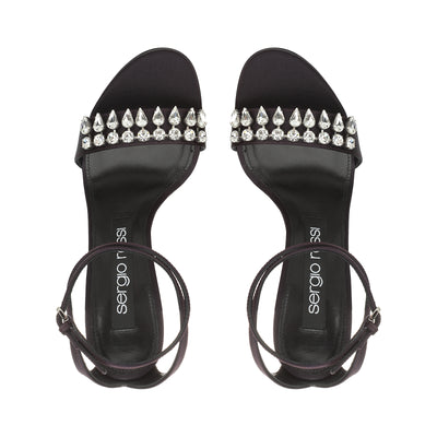 Godiva 90 heeled sandals - Mora & Nikel & Crystal