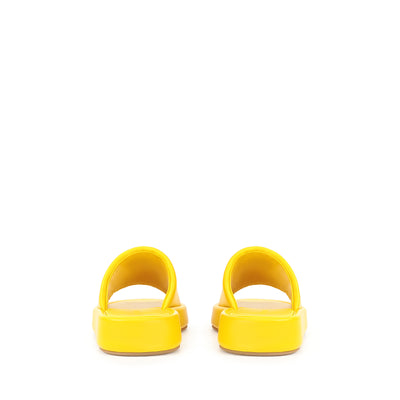 Sandales plates Sr Tara - Mimosa