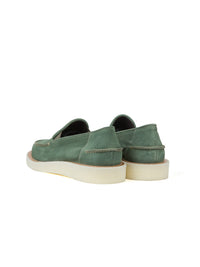 Mocassins à couture visible en daim - Agave