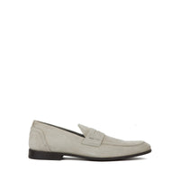 Mocassins avec gravure en daim - Piombo